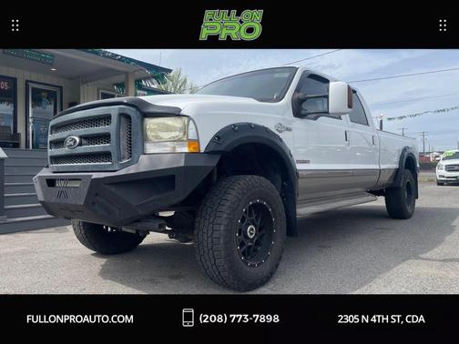 Oxford White Clearcoat 2003 Ford F-250 King Ranch