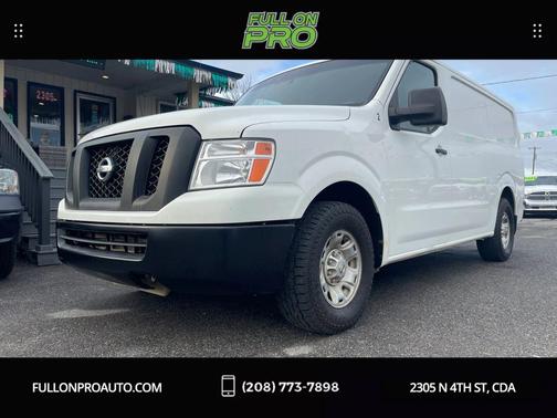 2013 Nissan NV Cargo NV2500 HD S V6