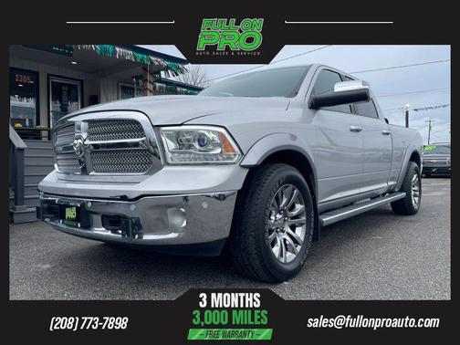 Bright Silver Metallic Clearcoat 2015 RAM 1500 Laramie