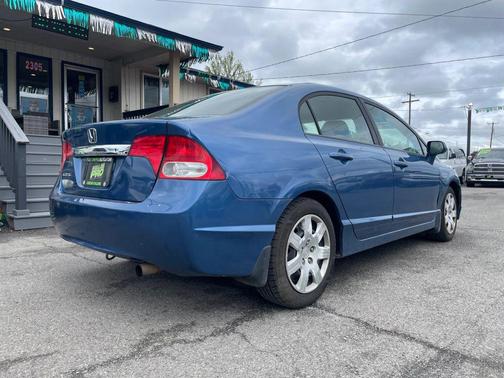 Blue 2009 Honda Civic LX
