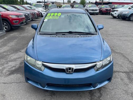 Blue 2009 Honda Civic LX