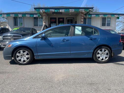 Blue 2009 Honda Civic LX