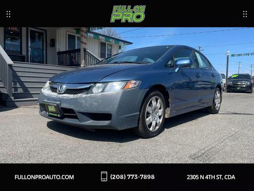 Blue 2009 Honda Civic LX