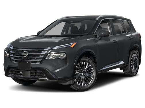 Super Black 2025 Nissan Rogue Platinum