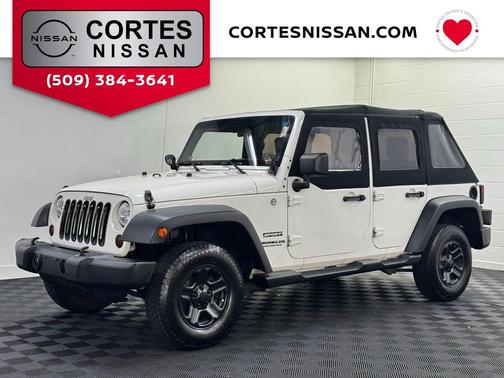 Stone White Clearcoat 2010 Jeep Wrangler Unlimited Sport
