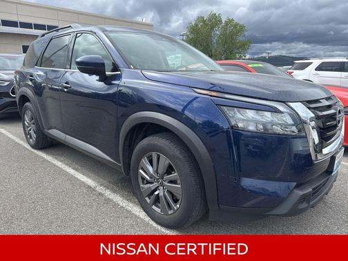 Deep Ocean Blue Pearl 2025 Nissan Pathfinder SV 4WD