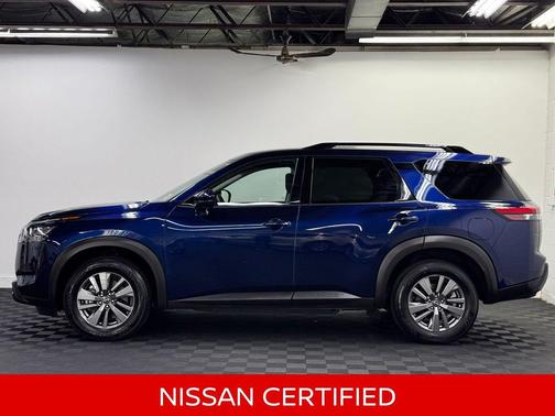Deep Ocean Blue Pearl 2025 Nissan Pathfinder SV 4WD