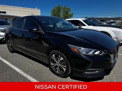 Super Black 2023 Nissan Sentra SV