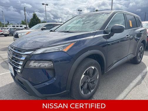Deep Ocean Blue Pearl 2025 Nissan Rogue SV