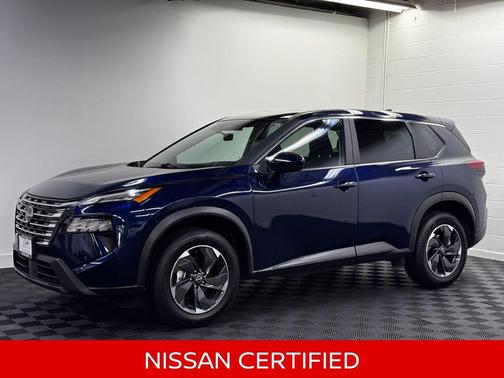 Deep Ocean Blue Pearl 2025 Nissan Rogue SV