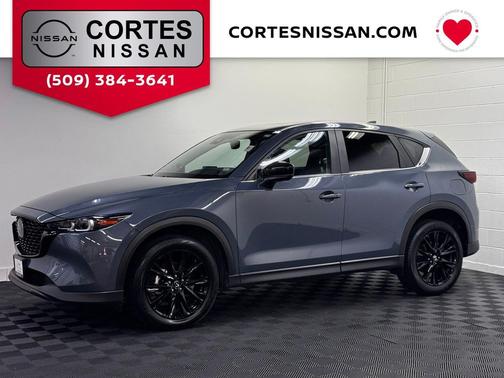Deep Crystal Blue Mica 2025 Mazda CX-5 2.5 S Preferred Package
