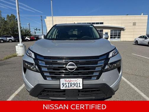 Brilliant Silver 2025 Nissan Rogue SV