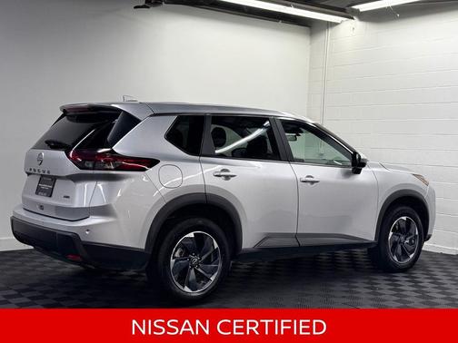 Brilliant Silver 2025 Nissan Rogue SV