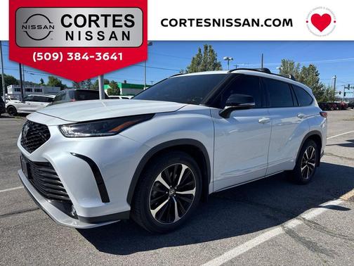 Wind Chill Pearl 2022 Toyota Highlander XSE