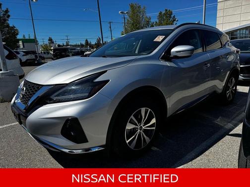 Brilliant Silver Metallic 2023 Nissan Murano SV Intelligent AWD