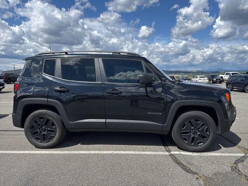 Black Clearcoat 2020 Jeep Renegade Upland