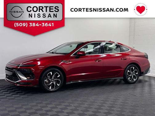 Ultimate red 2025 Hyundai SONATA SEL