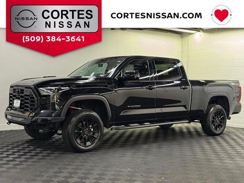 Midnight Black Metallic 2024 Toyota Tundra Hybrid Limited