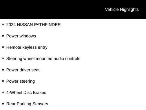2025 Nissan Pathfinder SV 4WD