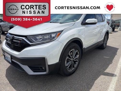 Platinum White Pearl 2021 Honda CR-V 2WD EX