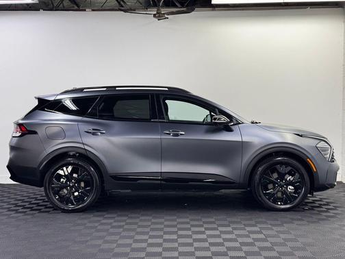 Shadow Matte Gray 2025 Kia Sportage Plug-In Hybrid X-Line Prestige