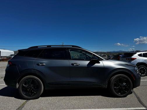 Shadow Matte Gray 2025 Kia Sportage Plug-In Hybrid X-Line Prestige