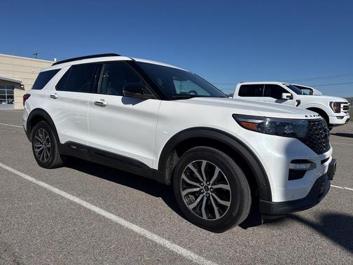 Star White Tri-Coat 2020 Ford Explorer ST