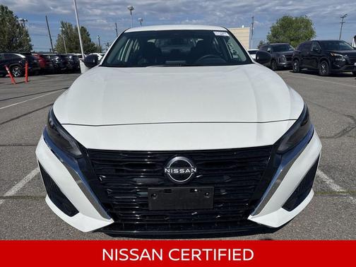Glacier White 2025 Nissan Altima 2.5 SV