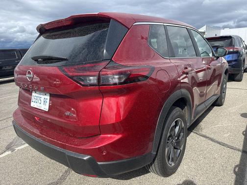 Scarlet Ember Tintcoat 2025 Nissan Rogue SV