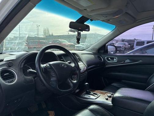 Moonlight White 2014 INFINITI QX60 Base