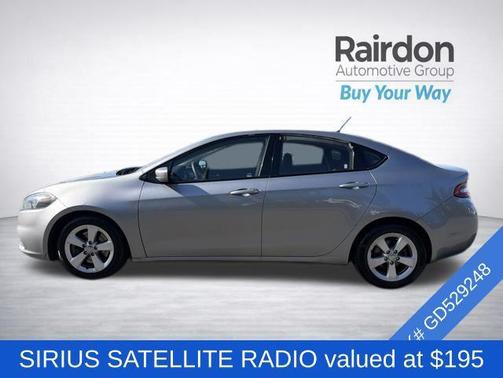 Billet Silver Metallic Clearcoat 2016 Dodge Dart SXT