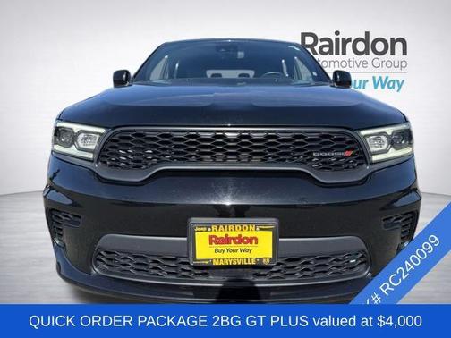 DB Black Clearcoat 2024 Dodge Durango GT Plus