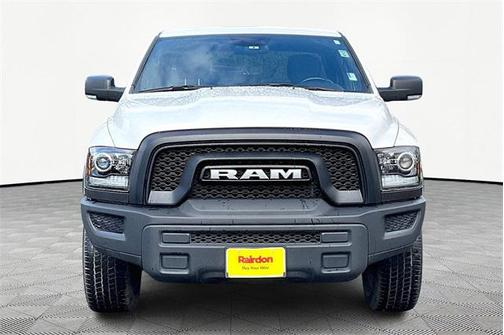 Bright White Clearcoat 2021 RAM 1500 Classic Warlock Quad Cab 4x4 6'4' Box