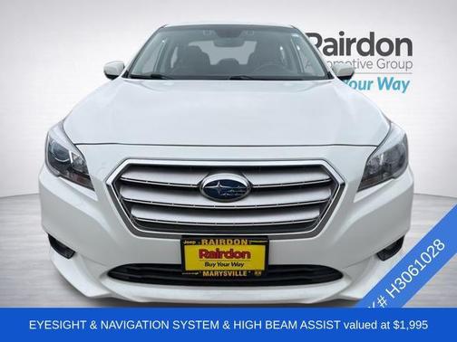 Crystal White Pearl 2017 Subaru Legacy Limited