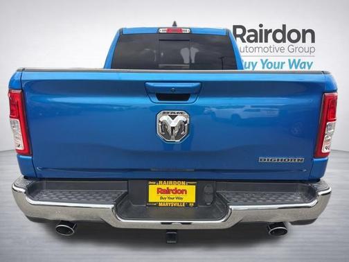 Hydro Blue Pearlcoat 2022 RAM 1500 Big Horn/Lone Star