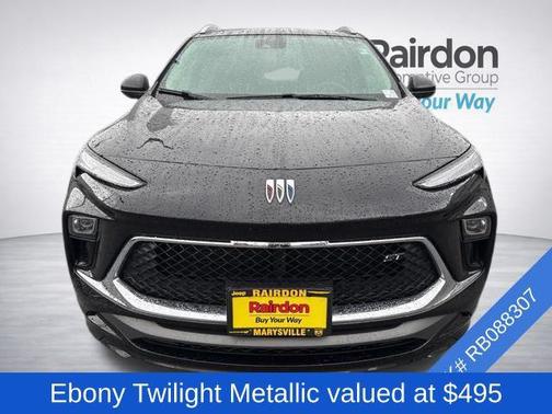 Ebony Twilight Metallic 2024 Buick Encore GX Sport Touring