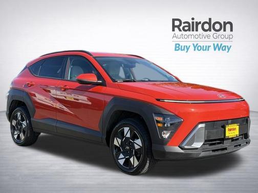 Soultronic Orange Pearl 2025 Hyundai KONA SEL