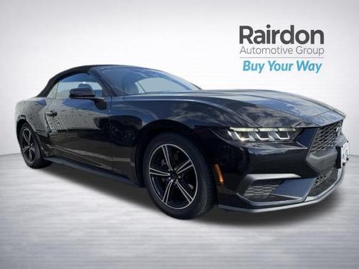 SHADOW BLACK 2024 Ford Mustang EcoBoost Premium