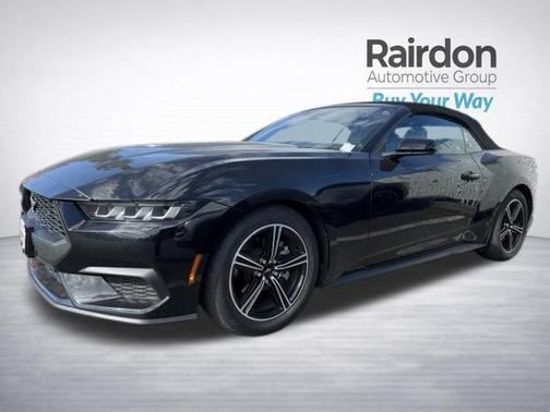 SHADOW BLACK 2024 Ford Mustang EcoBoost Premium