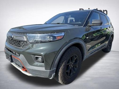 FORGED GREEN METALLIC 2023 Ford Explorer Timberline