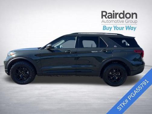 FORGED GREEN METALLIC 2023 Ford Explorer Timberline