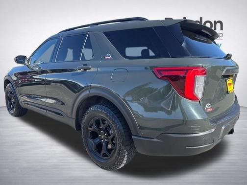 FORGED GREEN METALLIC 2023 Ford Explorer Timberline