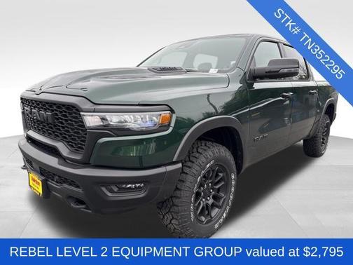 Serrano Green Metallic 2026 RAM 1500 Rebel