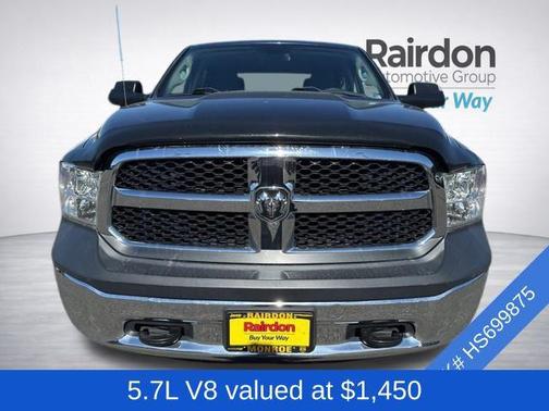 Maximum Steel Metallic Clearcoat 2017 RAM 1500 Tradesman