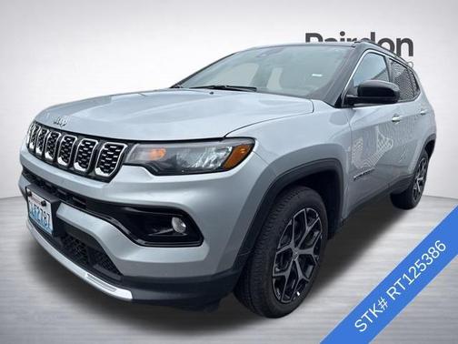 Silver Zynith Metallic Clearcoat 2024 Jeep Compass Limited