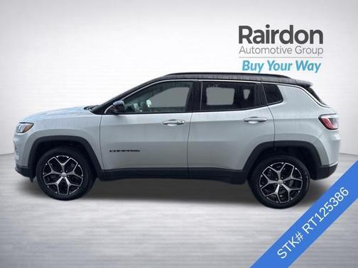 Silver Zynith Metallic Clearcoat 2024 Jeep Compass Limited