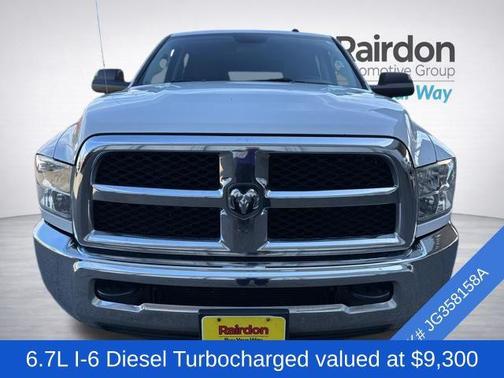 Bright White Clearcoat 2018 RAM 2500 Tradesman Crew Cab 4x4 8' Box