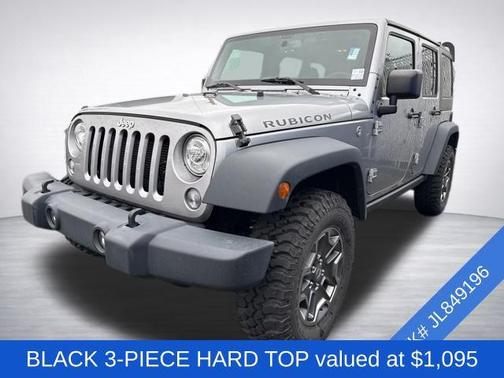 Billet Silver Metallic Clearcoat 2018 Jeep Wrangler JK Unlimited Rubicon