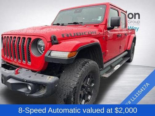 Firecracker Red Clearcoat 2020 Jeep Gladiator Rubicon