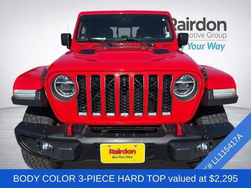 Firecracker Red Clearcoat 2020 Jeep Gladiator Rubicon